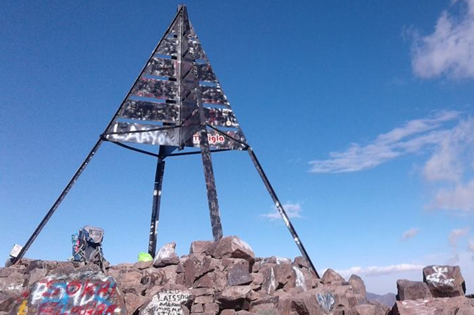 Trekking, Mont Toubkal plus haut du Afrique du Nord